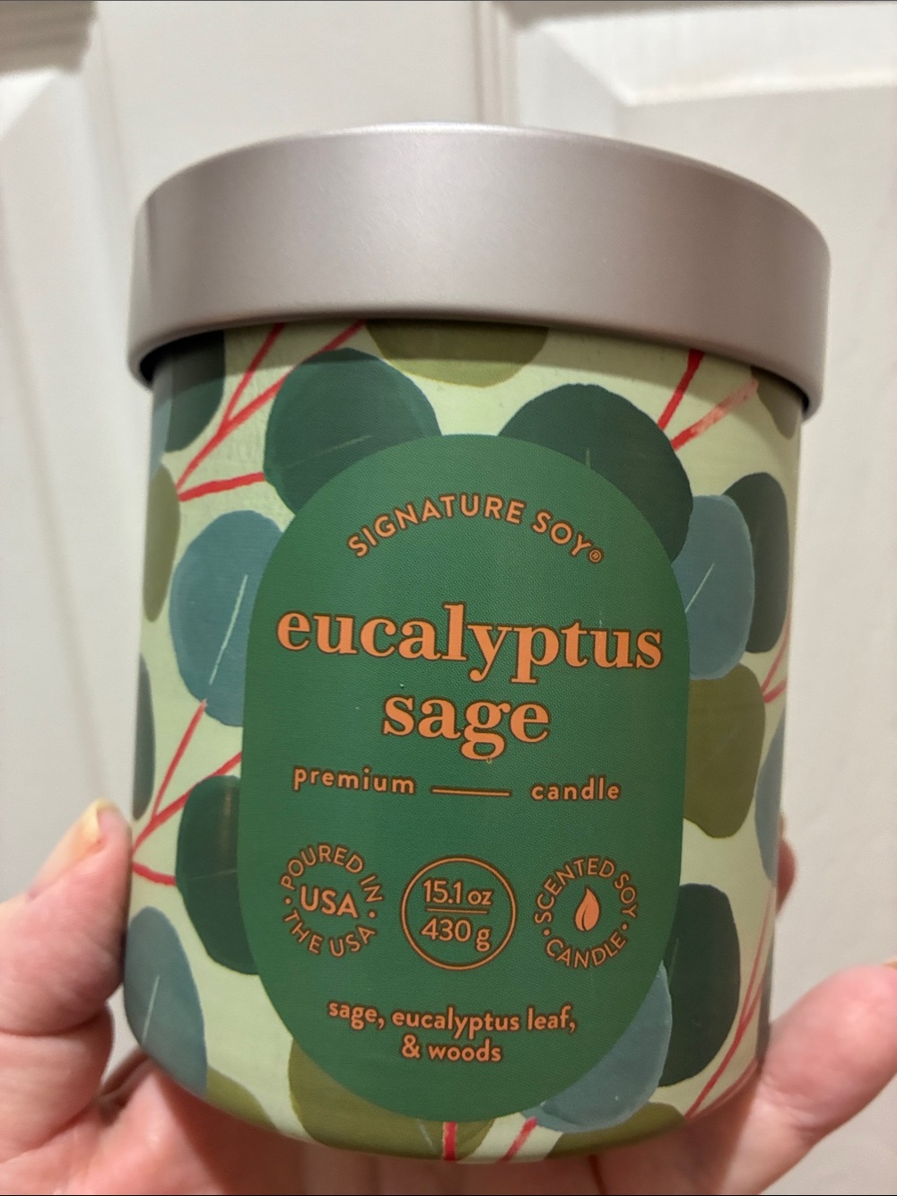 Illume Eucalyptus Sage Scented Candle